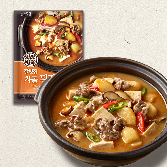 자연별곡 갈빗집 된장찌개 500G