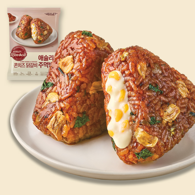 애슐리 콘치즈 닭갈비 주먹밥 500g 1팩