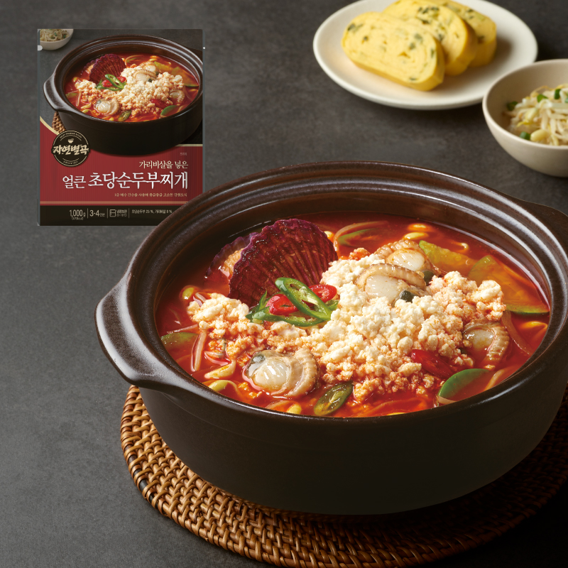 자연별곡 얼큰 초당순두부 찌개 1000g