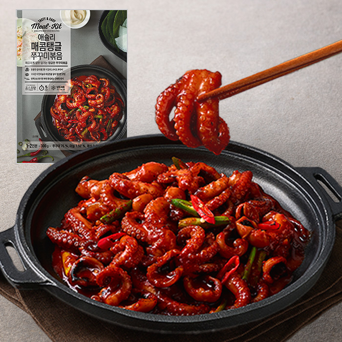 애슐리 매콤탱글 쭈꾸미볶음 300g 1팩