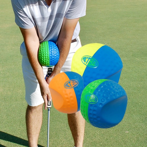 조그만 골프 스마트 임팩트볼 자세교정기 골프 스윙연습기 퍼팅연습기 하체고정 치킨윙방지