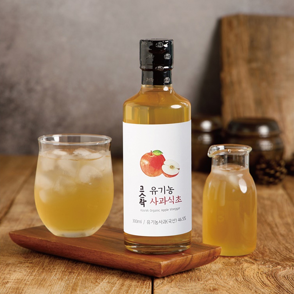 [다송리사람들] 고스락 유기농 사과식초 (300ml)