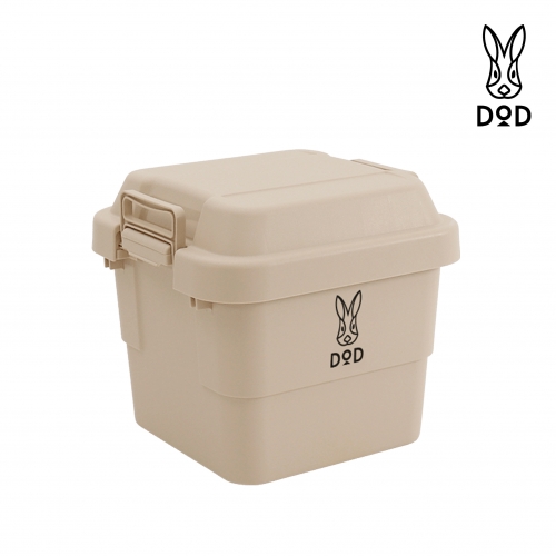 [CX1-775-BG/KH] 디오디(DOD) 파퓰러 가이 S 베이지/카키 캠핑용 접이식 박스 카고 박스 수납함