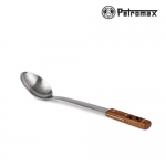 [PM-SSPOON30] 페트로막스 캠핑용 스테인리스 서빙 스푼, 30cm (월넛 핸들)