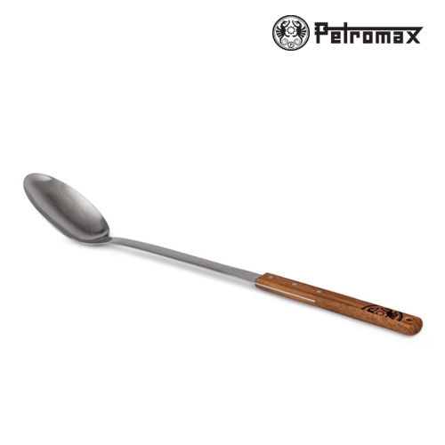 [PM-SSPOON50] 페트로막스 캠핑용 스테인리스 서빙 스푼, 50cm (월넛 핸들)