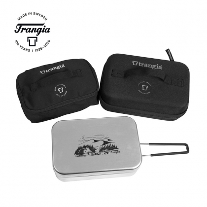 [500409] 트란지아 100주년 기념 캠핑 여행용 사각반합, 라지