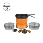 [131253] 트란지아 100주년 기념 캠핑 여행용 코펠 스톰쿡셋 25-3UL, 클라우드베리