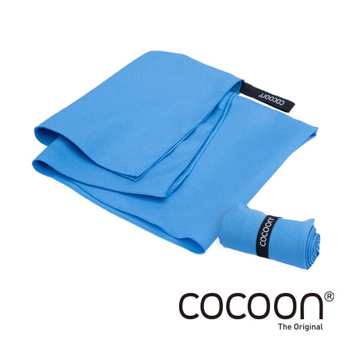 [TH12-M] 코쿤 극세사 속건성 초경량 스포츠 여행용 타월 라군 블루 (M)90X50cm 100% 재생 및 재활용 가능 원단