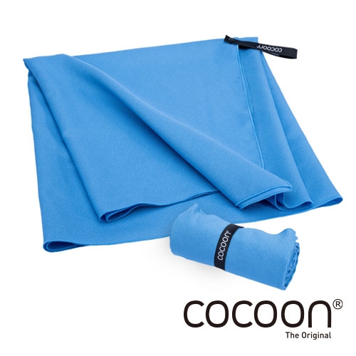 [TH12-L] 코쿤 극세사 속건성 초경량 스포츠 여행용 타월 라군 블루 (L) 120X60cm 100% 재생 및 재활용 가능 원단