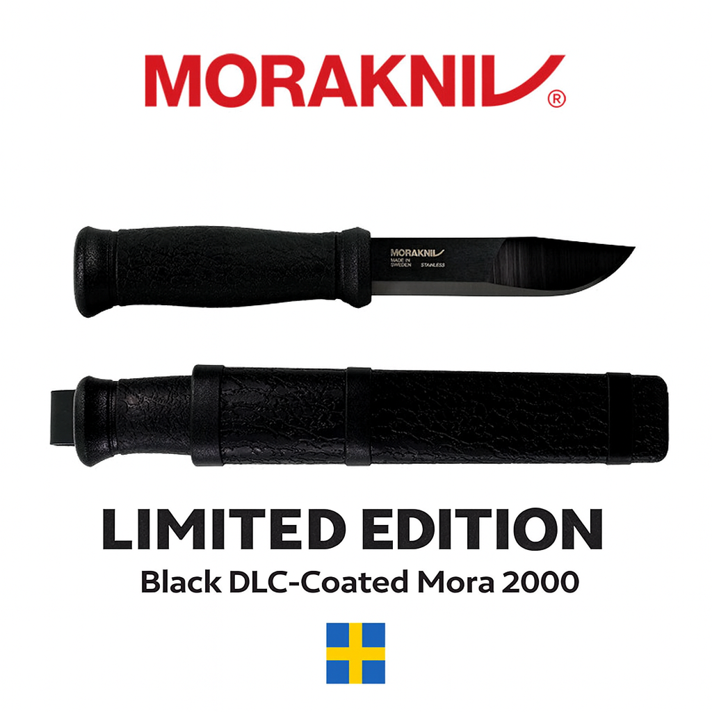 [14792] 모라나이프 아웃도어 2000 블랙 블랙블레이드 리미티드 에디션