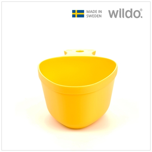 [WD-100706] 윌도 스웨덴 군용 다목적 휴대 캠핑용 컵 [코사 아미] _레몬