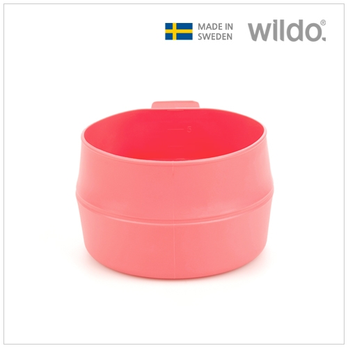 [WD-W11313] 윌도 캠핑용 접이식 컵 [폴더컵] 라지 _피타야 핑크