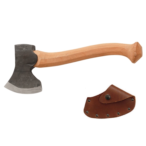 [475-R] 그랑스포스 목공용_대형 스웨덴 조각용 도끼 조각 핸들 Large (Swedish) Carving Axe Carved Handle