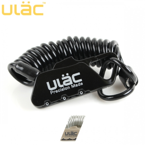 ULAC 소형 자물쇠 (미니/락/자전거/등산/여행/캠핑/비밀번호/잠금/장치/케이블)