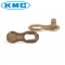 KMC 9단 티탄체인링크 2개 세트 (자전거/MTB/로드/사이클/체인핀/연결/고리/골드)