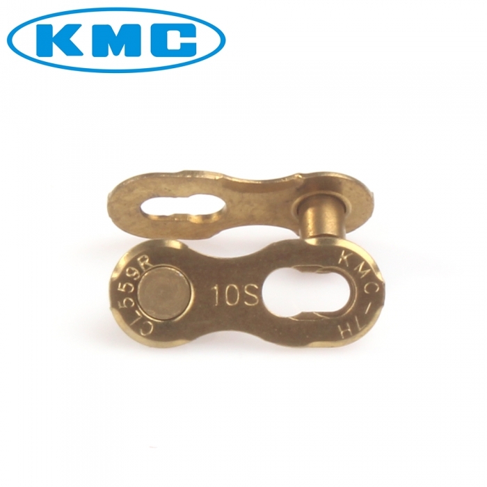 KMC 10단 티탄체인링크 2개 (자전거/MTB/로드/사이클/시마노/스램/골드/체인핀/연결고리)