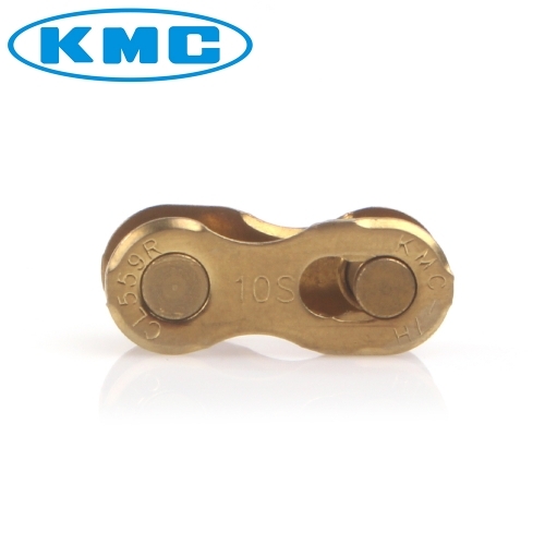 KMC 10단 티탄체인링크 2개 (자전거/MTB/로드/사이클/시마노/스램/골드/체인핀/연결고리)