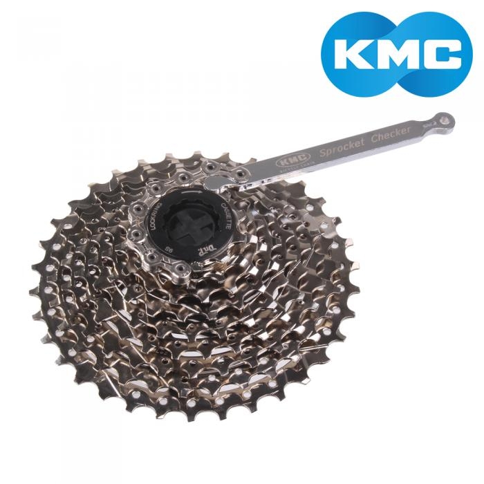 KMC 자전거 스프라켓 체커 마모 측정 공구 카세트 체커기