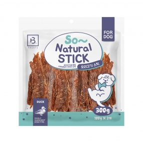 브리더랩_쏘내추럴 오리고기 스틱 300g