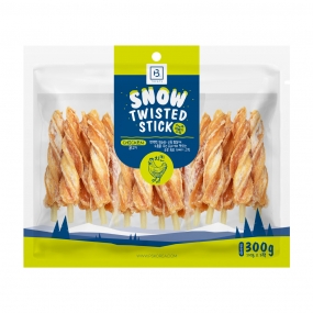 브리더랩 스노우 치킨 말이껌 300g