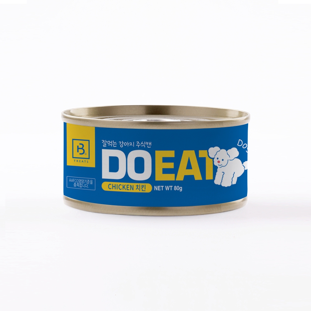 브리더랩 두잇독 주식캔(강아지) 치킨