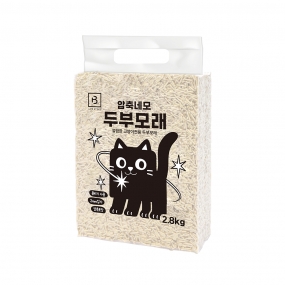 브리더랩 압축네모 두부모래 2.8kg