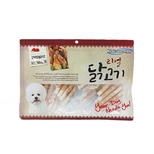 펫더맨 리얼 닭고기 바삭바삭 치킨비스켓 300g