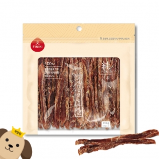 피니키 순육포 오리가슴살 슬라이스 140g 강아지간식