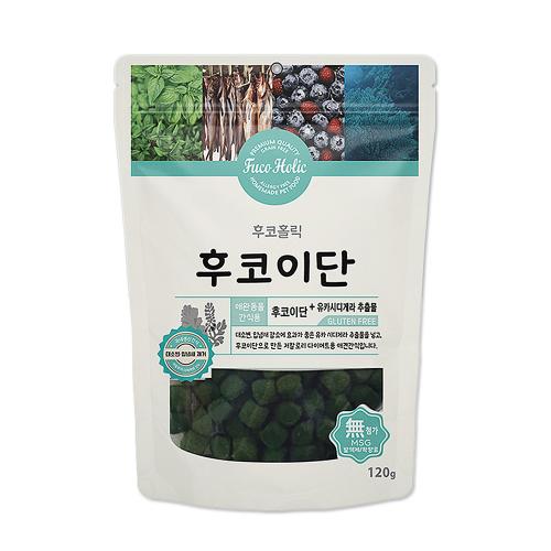 후코홀릭 후코이단 120g 대소변 구취제거 강아지간식