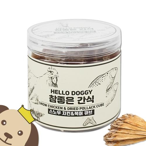 참좋은간식 스노우 큐브 통간식 치킨&북어 150g