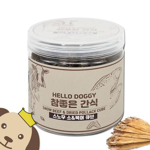 참좋은간식 스노우 큐브 통간식 소&북어 150g