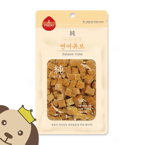 피니키 순육포 사각사각 연어 큐브 80g