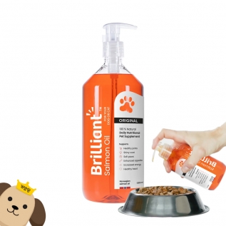 브릴리언트 연어오일 1000ml 강아지 고양이 영양제