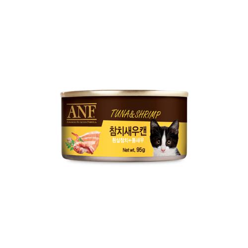 ANF 고양이 주식캔 참치새우캔 95g