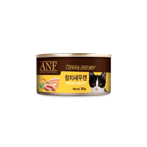 ANF 고양이 주식캔 참치새우캔 95g