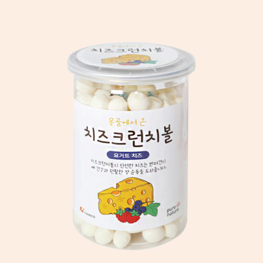 몽골에서 온 치즈 크런치볼 요거트 치즈 150g