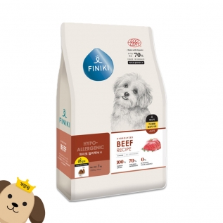 피니키 가수분해 하이포알러지 소고기 7kg L입자 강아지사료