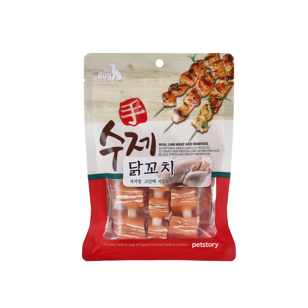 펫스토리 수제꼬치 닭꼬치 90g