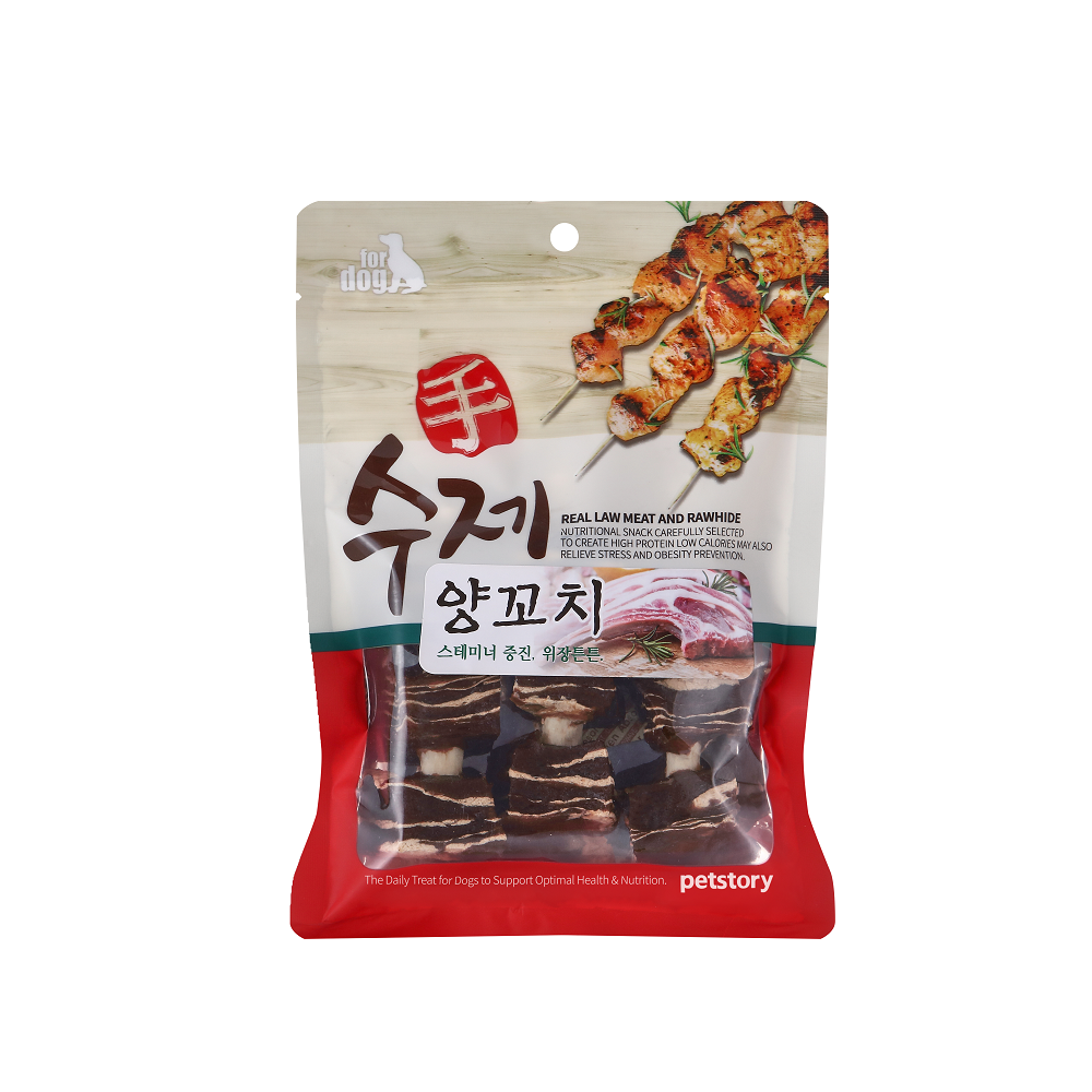 펫스토리 수제꼬치 양꼬치 90g