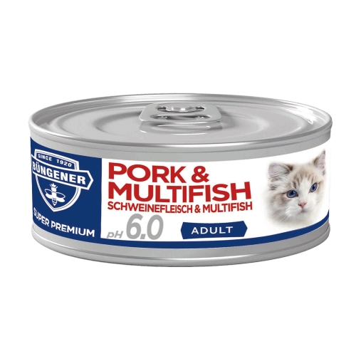 범기너 캣 돼지+멀티피쉬(연어+대구) 어덜트 100g 고양이 주식캔 습식사료
