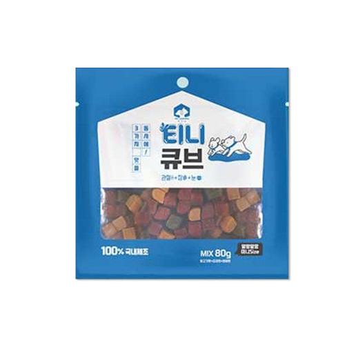 펫러닝 티니큐브 믹스맛 80g