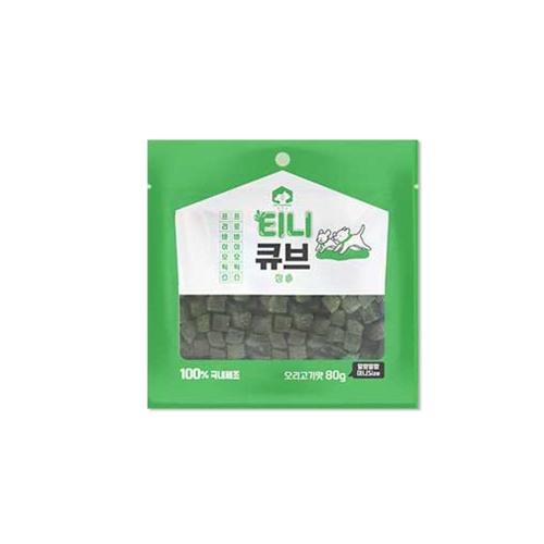 펫러닝 티니큐브 오리고기맛 80g