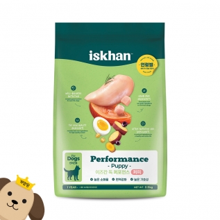 이즈칸 강아지 퍼포먼스 퍼피 2.5kg