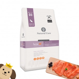 네츄럴코어 베네 M50 칠면조&연어 10kg L입자
