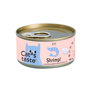 캣츠테이스트 고양이캔 새우 그레이비 85g