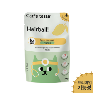 캣츠테이스트 고양이파우치 헤어볼 70g