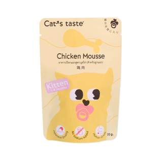 캣츠테이스트 고양이파우치 치킨무스(키튼) 70g