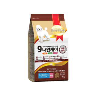 나인케어 강아지 체형관리 건강사료 3kg