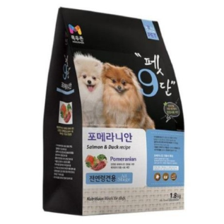 목우촌 펫9단 전연령 강아지사료 포메라니안 1.8kg