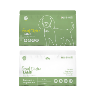 엘릿 엘리트 유기농 강아지 사료 양고기 1.6kg